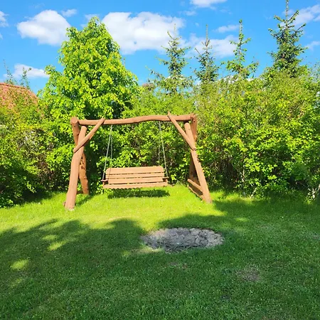 Prázdninový dům Dom W Sadzie - Wallbox, Starlink, 100 Od Jeziora *